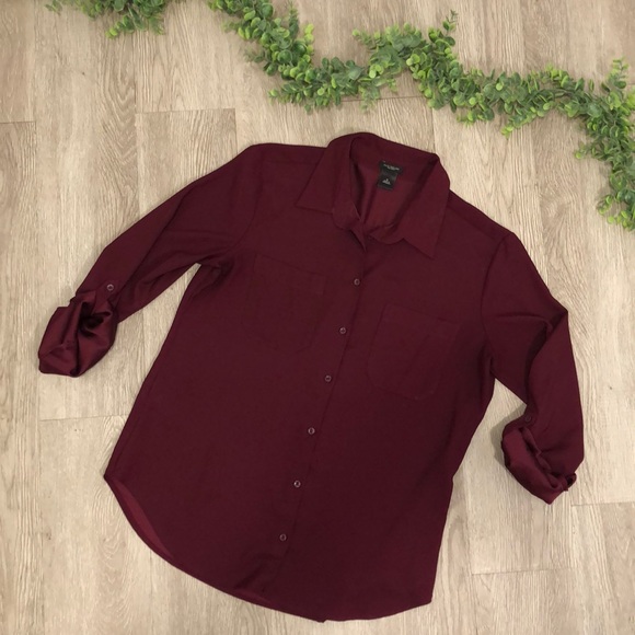 Ann Taylor button-up shirt - Picture 1 of 8